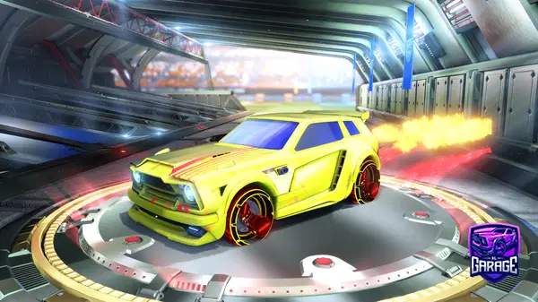 A Rocket League car design from Anasspeed