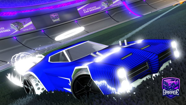 A Rocket League car design from KRYPEccy