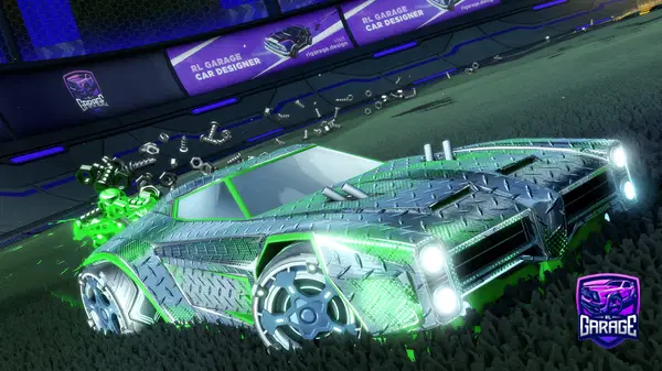 A Rocket League car design from baz_