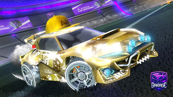A Rocket League car design from Yacinedz