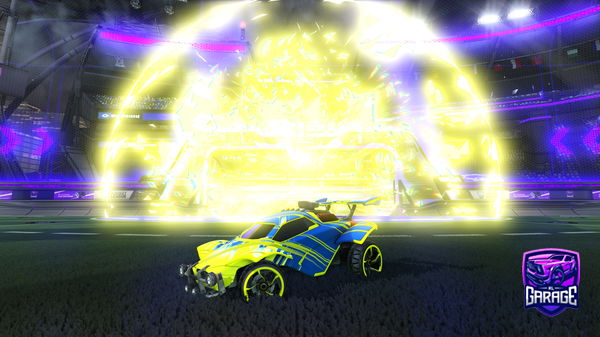 A Rocket League car design from TobyMustard