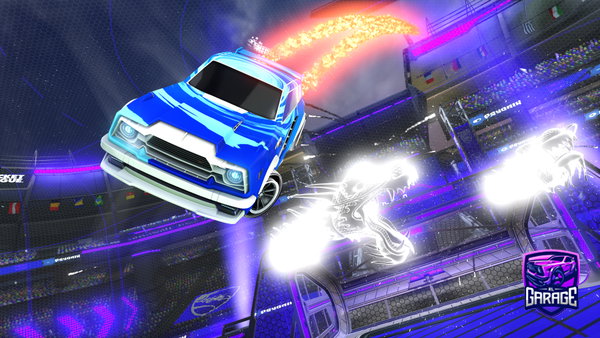 A Rocket League car design from GoatHogg