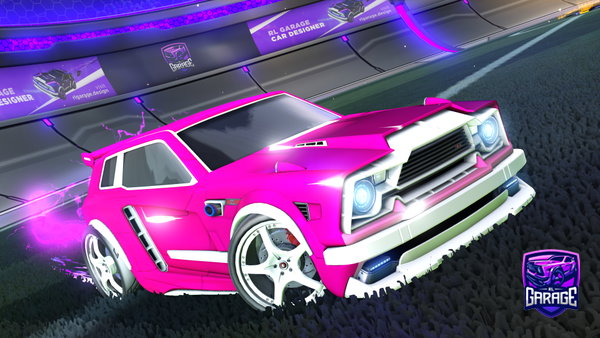 A Rocket League car design from Seewolf