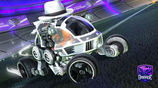 A Rocket League car design from Yy-