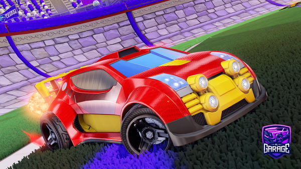 A Rocket League car design from Yelawolf