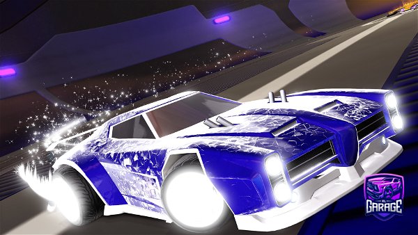 A Rocket League car design from SynthNoirz
