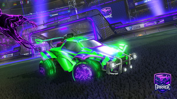 A Rocket League car design from RL_Items_FAIR