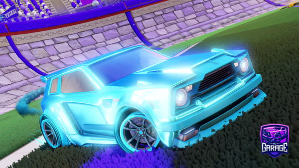 A Rocket League car design from CodedCyan