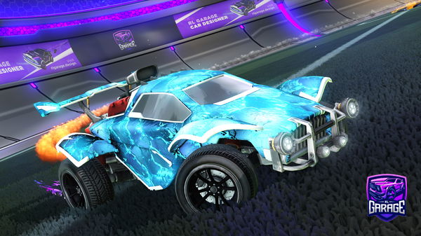 A Rocket League car design from jdipros3