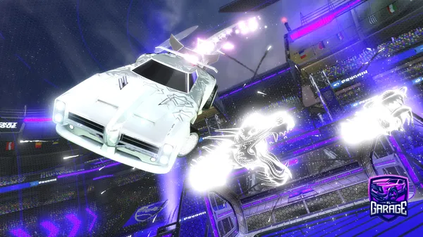 A Rocket League car design from JVKE5K1