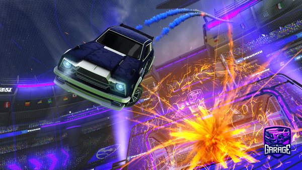 A Rocket League car design from Adi_EGG7