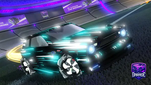 A Rocket League car design from Darysky0