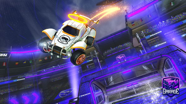 A Rocket League car design from Rafitas