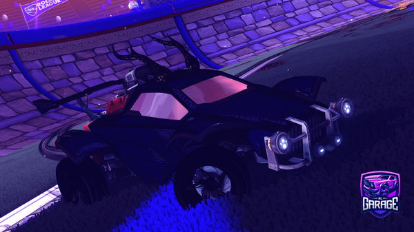 A Rocket League car design from -Goose-