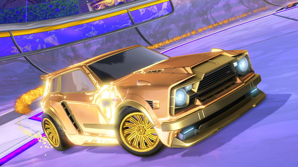 A Rocket League car design from BloomRLG_YT