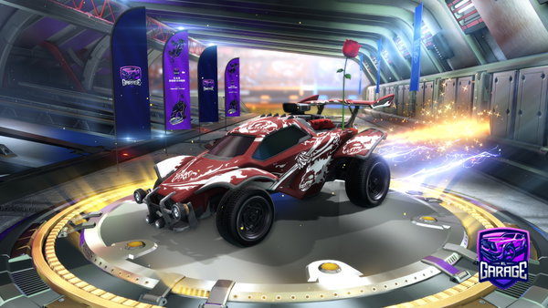 A Rocket League car design from kokokruu