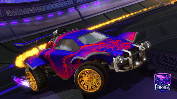 A Rocket League car design from indiozoiudo