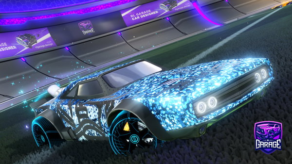 A Rocket League car design from Its_snowy