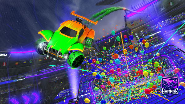 A Rocket League car design from doublemusty