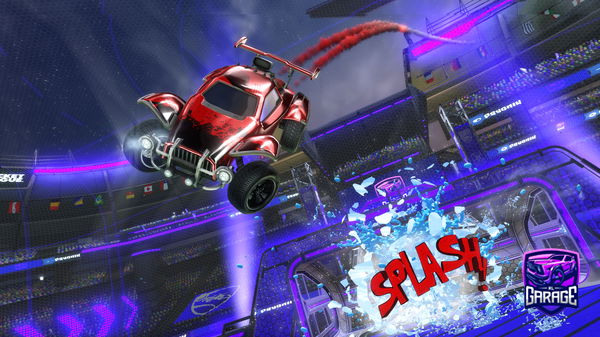 A Rocket League car design from senseiajay