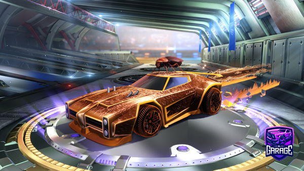 A Rocket League car design from irosario78