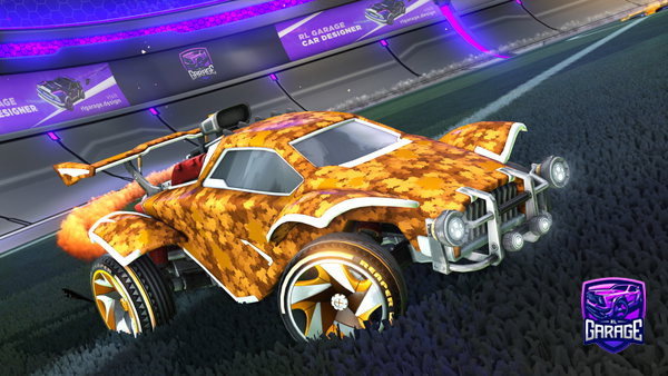 A Rocket League car design from Boostes