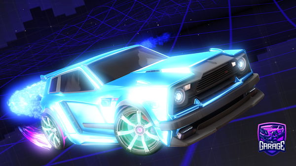 A Rocket League car design from Xeno_Zy