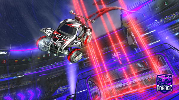 A Rocket League car design from Vokzy500