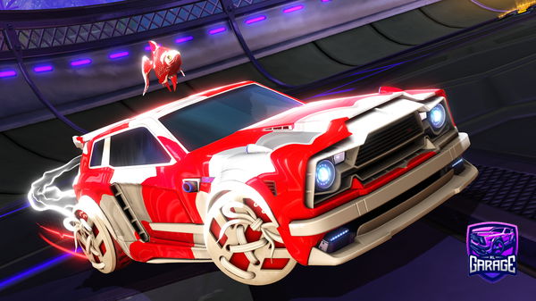 A Rocket League car design from nassrwala