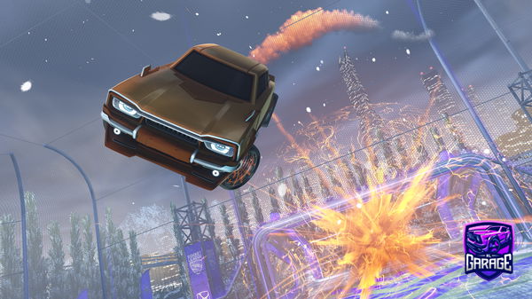 A Rocket League car design from drunkengameplay