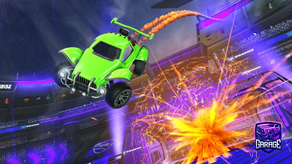 A Rocket League car design from Rafty_