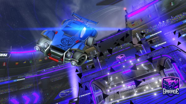 A Rocket League car design from The_Blue_Croc