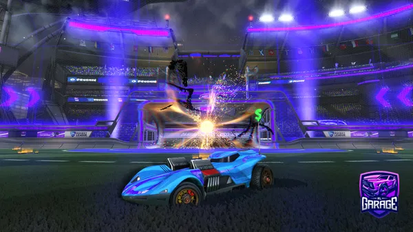 A Rocket League car design from DRAGONSLAYER8091