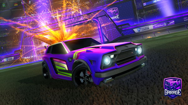 A Rocket League car design from Exoblade