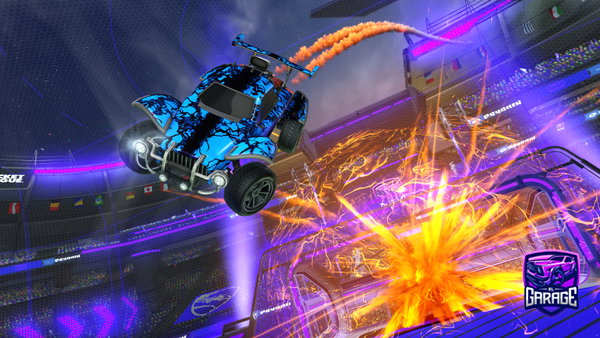 A Rocket League car design from Portadelaide911