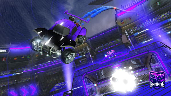 A Rocket League car design from dwfnotpeck