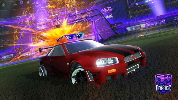 A Rocket League car design from Speedy441006