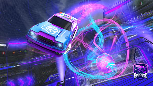 A Rocket League car design from Flexchv13