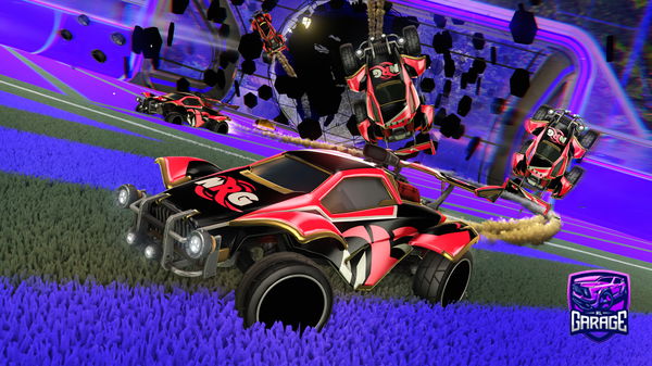 A Rocket League car design from bazminco