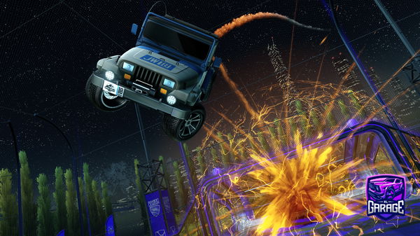 A Rocket League car design from eminem600