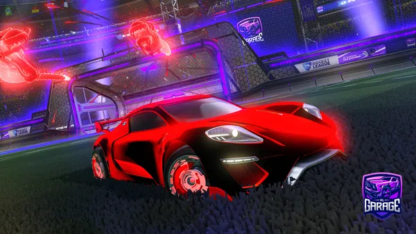 A Rocket League car design from ToxicWaffle39