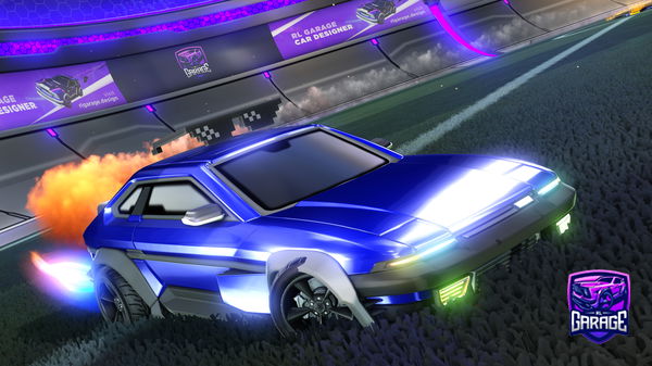 A Rocket League car design from CarGuy1555