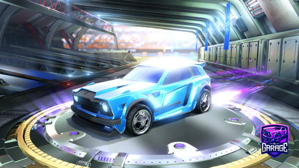 A Rocket League car design from fwade