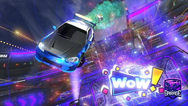 A Rocket League car design from reburf