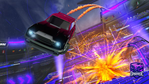 A Rocket League car design from letice721