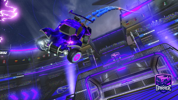 A Rocket League car design from BlueAnime