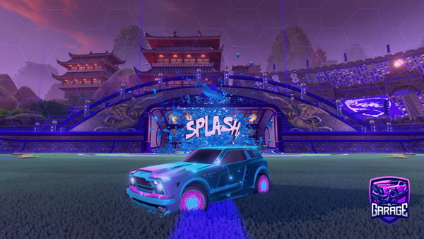 A Rocket League car design from Elinnnnnn