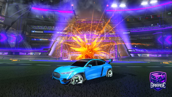 A Rocket League car design from VX_Clauz