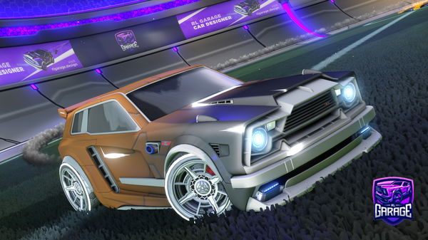 A Rocket League car design from BW1