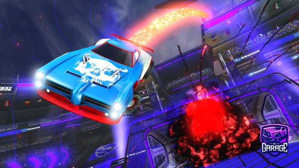 A Rocket League car design from AKRAMJY